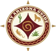 My_Arizona_Guide(1) A green background with the arizona guide logo.